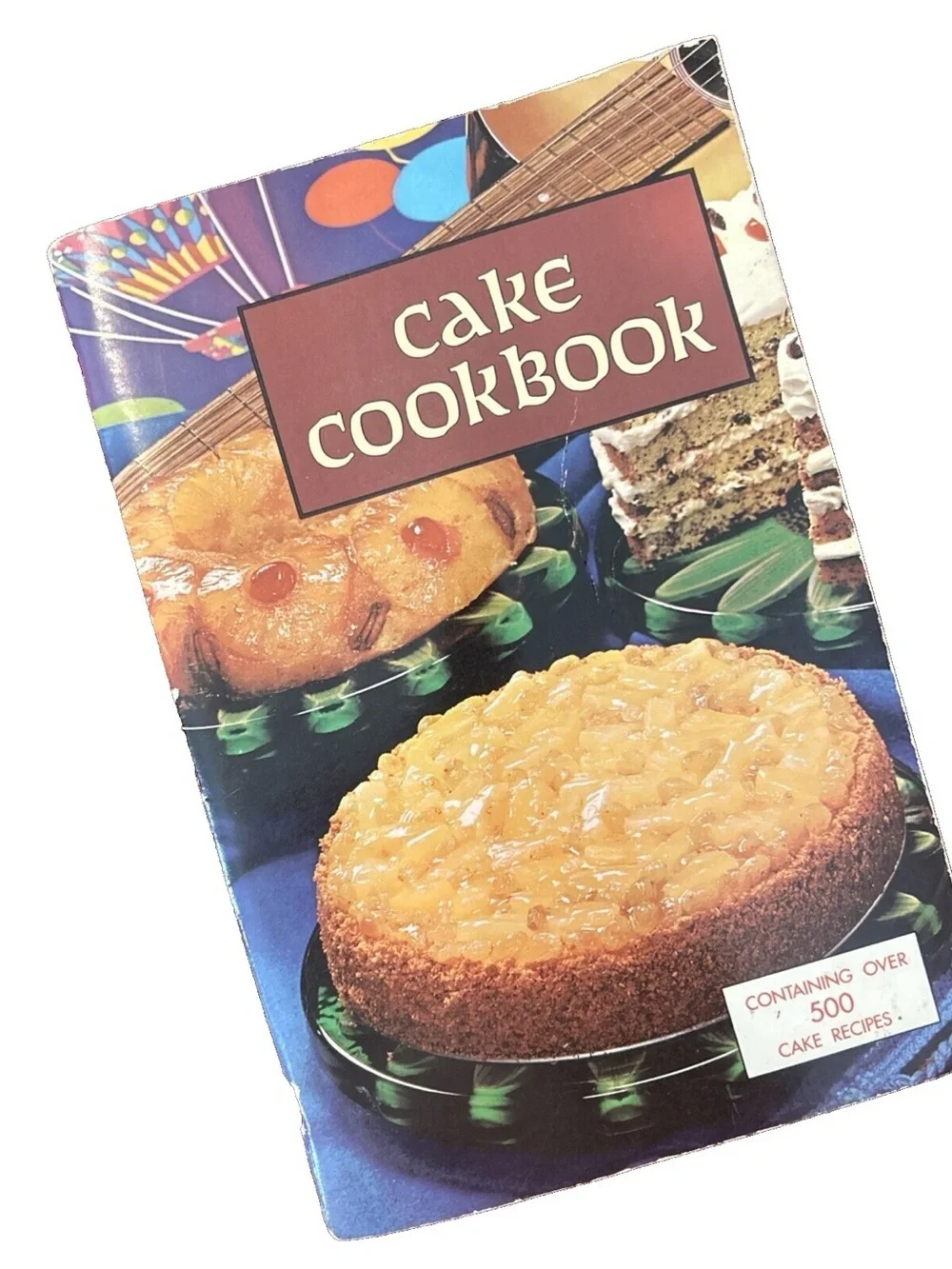 Vintage 128 Page Cake Cookbook -